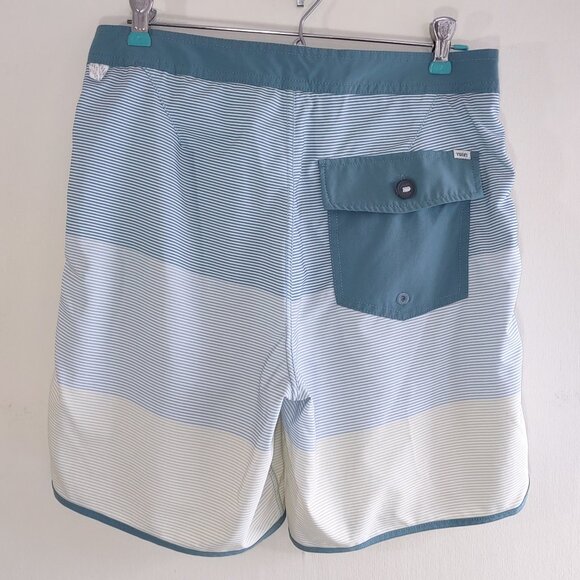 Vuori Men's Cruise Boardshorts Sagebrush Wave Stripe  Men's Size 30 - Picture 7 of 12